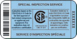 LABEL - Special Inspections for Electrical Products (non-healthcare)