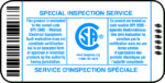LABEL - Special Inspections <br>für elektrische Medizingeräte und -systeme