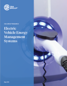 Title page of the CSA GROUP RESEARCH Electric Vehicle Energy Management Systems