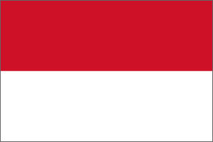 Indonésie Drapeau