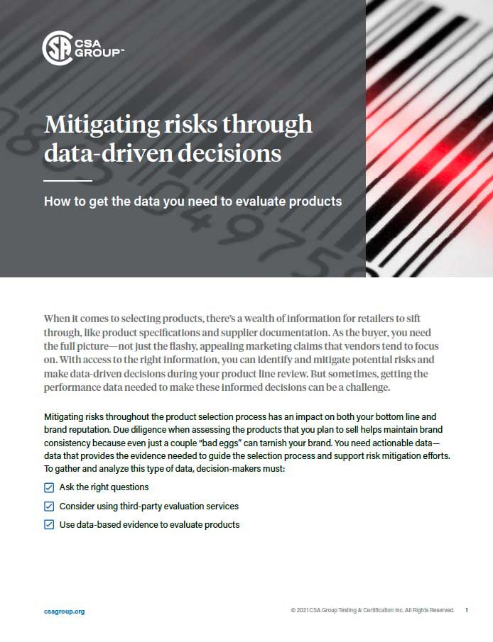 Featured Image. Mitigating risks through data-driven decisions