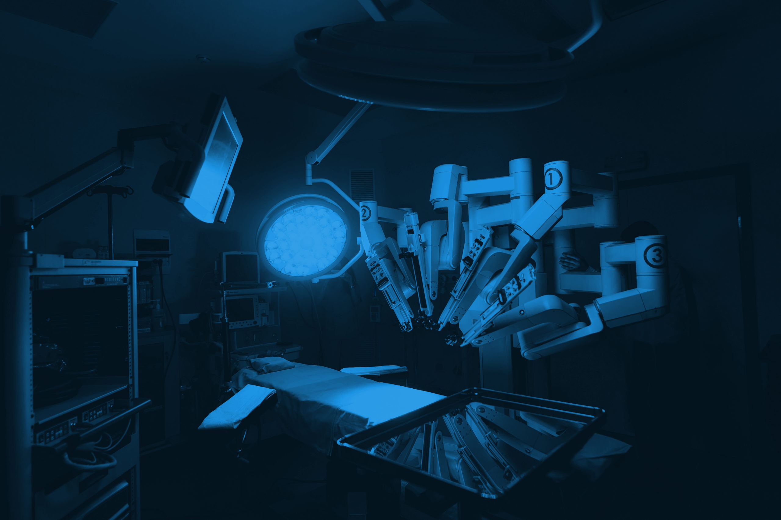 Featured Image. Robotically assisted surgical Equipment